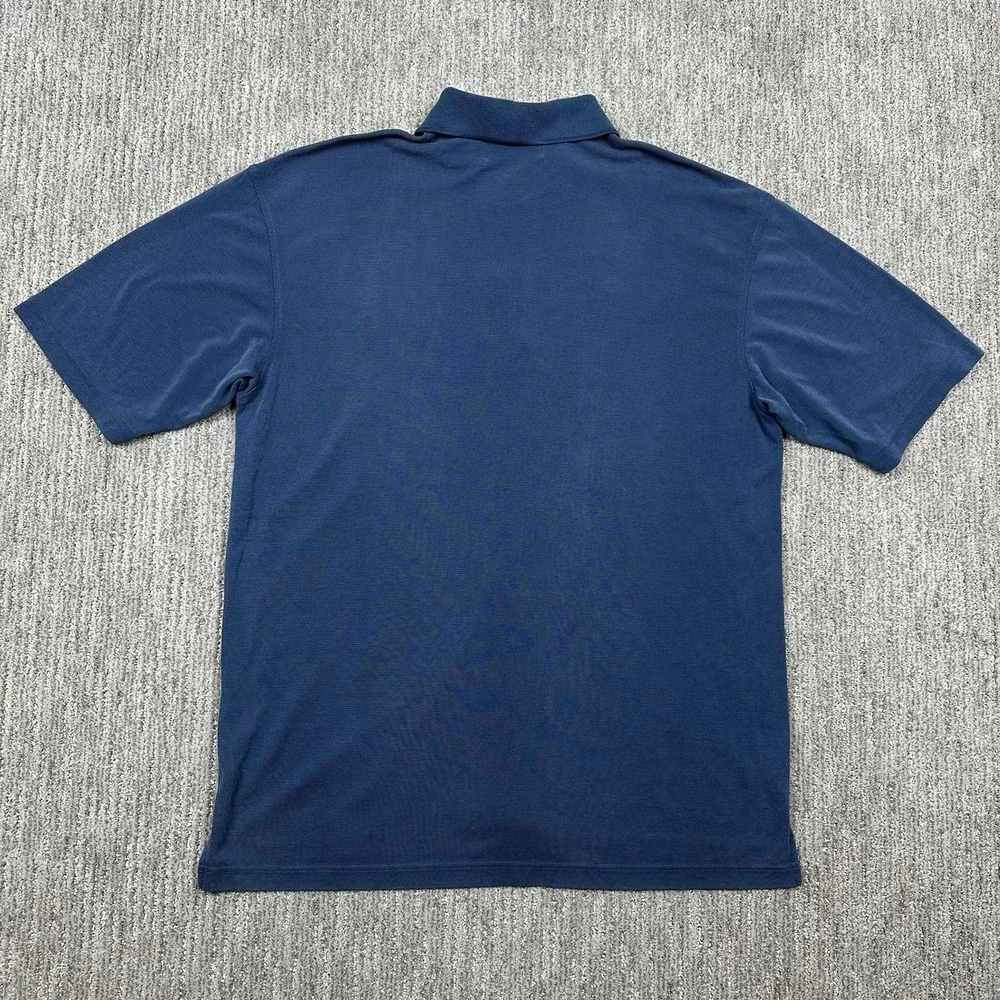 Torrey Pines Vintage Izod Club International Tour Polo Shirt Men's L Rayon Blend